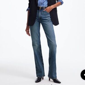 Madewell Medium Wash Blue Bootcut Jeans